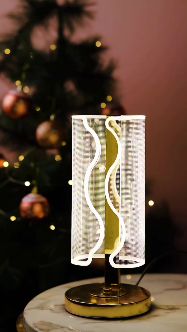 LumiWave Art Deco Table Lamp