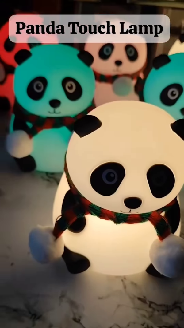 🐼 Panda Touch Lamp