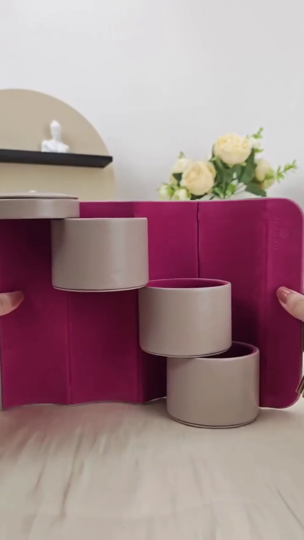 Rotating Travel Jewelry Organizer Case - Image 2
