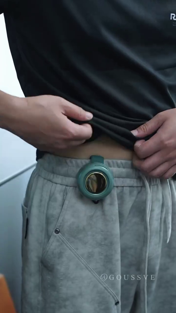 Wearable Waist Fan: Personal Cooling Device - Image 2